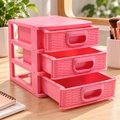 Organizador de Mesa com 3 Gavetas