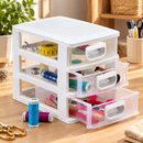 Organizador de Mesa com 3 Gavetas