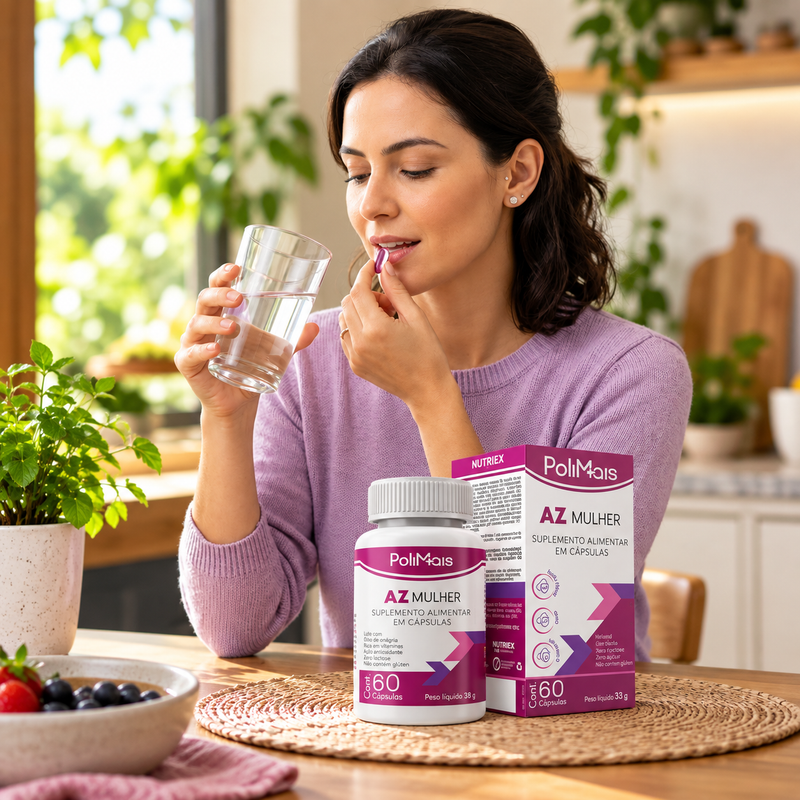 Polivitamínico Feminino AZ Mulher