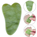 Kit Gua Sha + Rolo Facial de Jade Natural – Reduz Inchaço, Revitaliza e Melhora a Pele