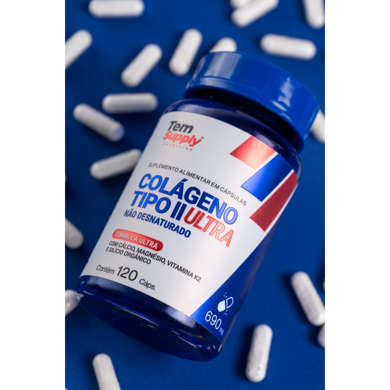 Colageno Tipo 2 Premium 40mg Fórmula ULTRA 120 Cáps