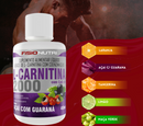 L-Carnitina 2000mg + CoQ10 Fisionutri 480ml Queimador Termogênico Líquido
