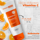 Kit Skincare Vitamina C Sabonete+Esfoliante+Gel Hidratante+Serum Clareador Dermachem