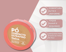 Pó Compacto Dailus Vegano Ultrafino Claro/Médio/Escuro
