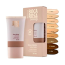 KIT 3 Pcs Base Boca Rosa + Pó Solto Mármore E Mascara Promoção