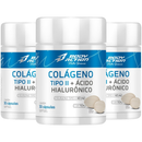 Kit 3x Colágeno Tipo 2 Com Ácido Hialurônico 30 Caps - 3 Meses Bodyaction