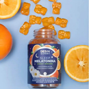 Melatonina Mastigável Super Gummy Laranja Camomila 60 Gomas